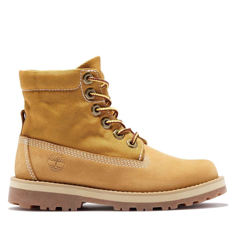 Timberland Αθλητικα Παπουτσια Παιδικα Καφε - Junior Courma Roll-Top Boots - Greece 1058473-CZ